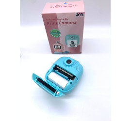 Детский фотоаппарат с мгновенной печатью фотографий Kids Print Camera BLUE (30)
