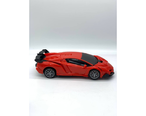 Машинка Трансформер Lamborghini Robot Car Size 18 RED (48)