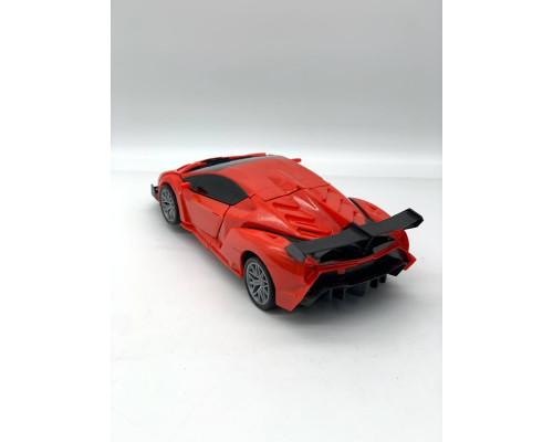 Машинка Трансформер Lamborghini Robot Car Size 18 RED (48)