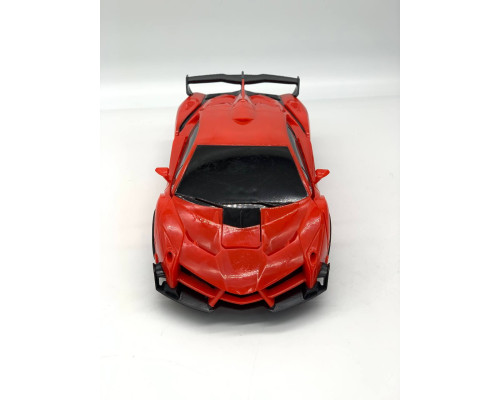 Машинка Трансформер Lamborghini Robot Car Size 18 RED (48)