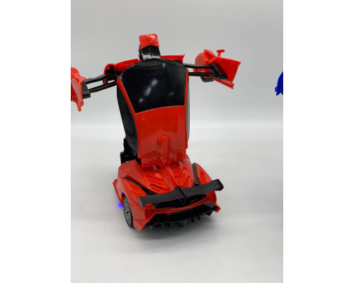 Машинка Трансформер Lamborghini Robot Car Size 18 RED (48)