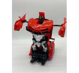 Машинка Трансформер Lamborghini Robot Car Size 18 RED (48)