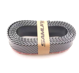 Молдинг на передний бампер универсальный Губа SAMURAI CARBON (75)