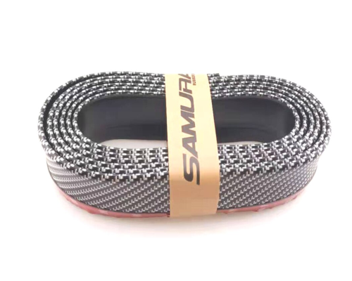 Молдинг на передний бампер универсальный Губа SAMURAI CARBON (75)