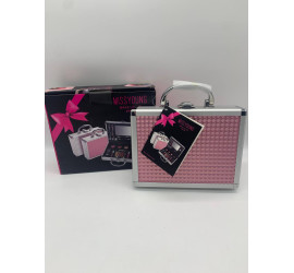 Набор для макияжа в кейсе MISSYOUNG MC1488 Makeup set PINK (24)