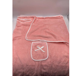 Полотенце-халат 2в1 180х80 PINK (100)