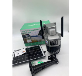 Поворотная погодозащитная 4G камера Модель15 V380 Pro V3.1 HM-V35-4G с солнечной панелью (12)