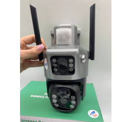 Поворотная погодозащитная 4G камера Модель15 V380 Pro V3.1 HM-V35-4G с солнечной панелью (12)
