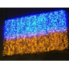 Гирлянда-штора светодиодная 160 LED 2х2 м Флаг Украины (100)