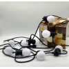 Гирлянда новогодняя светодиодная 10 шт 5 м WARM Bulbs Теплый цвет (30)
