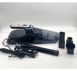 Автомобильный аккумуляторный пылесос с компрессором Car vacuum cleaner 110W (10)