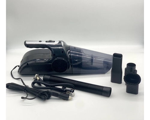 Автомобильный аккумуляторный пылесос с компрессором Car vacuum cleaner 110W (10)