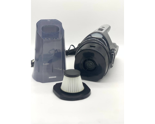 Автомобильный аккумуляторный пылесос с компрессором Car vacuum cleaner 110W (10)