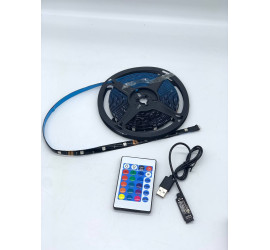 Светодиодная лента TV LED Strip CB-5050RGB 5метров USB (100)