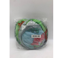 Манеж детский игровой шестиугольный с кольцом 120х75 Животные 1207 (100)