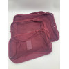 Набор дорожных БОРДОВЫЙ  органайзеров Secret Pouch. (100)