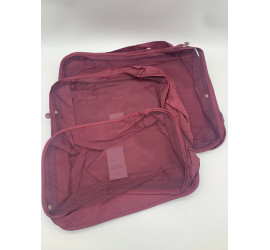 Набор дорожных БОРДОВЫЙ  органайзеров Secret Pouch. (100)