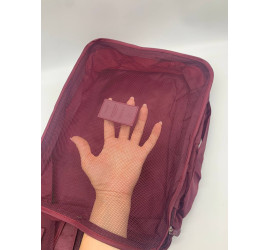 Набор дорожных БОРДОВЫЙ  органайзеров Secret Pouch. (100)