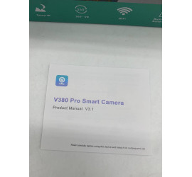 Поворотная погодозащитная IP WiFi камера Модель13 V380 ProV3.1 2 линзы с солнечной панелью (12)
