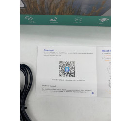 Поворотная погодозащитная IP WiFi камера Модель13 V380 ProV3.1 2 линзы с солнечной панелью (12)