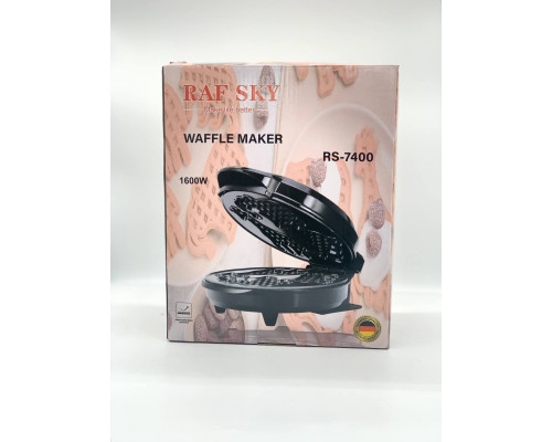 Вафельница Animal Shape Waffle Maker Machine Non-Stick BLACK (10)