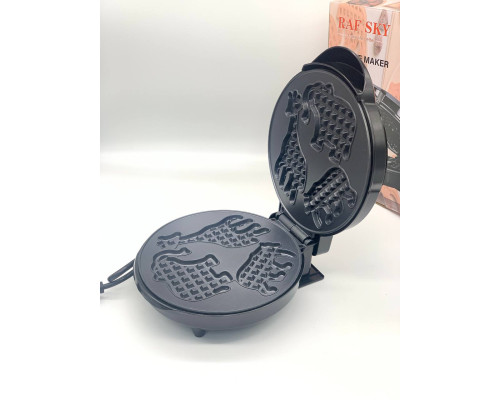 Вафельница Animal Shape Waffle Maker Machine Non-Stick BLACK (10)