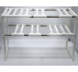 Kitchen Rack Регулируемая кухонная полка для хранения кухонных принадлежностей 38-70 см (16)