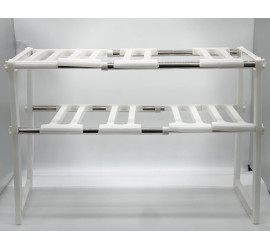 Kitchen Rack Регулируемая кухонная полка для хранения кухонных принадлежностей 38-70 см (16)