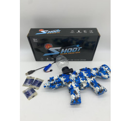 Детский игрушечный автомат стреляет орбизами BLUE (36)