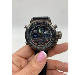 Часы AMST Watch ЧЕРНЫЕ (200)