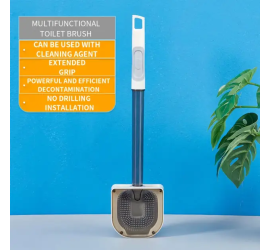 Туалетный ершик для унитаза с гнущейся силиконовой щеткой Toilet Liquid brush (150)