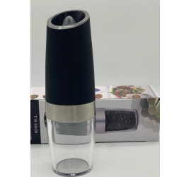 Гравитационная электрическая мельница для специй Spice bottle electronic BLACK (48)