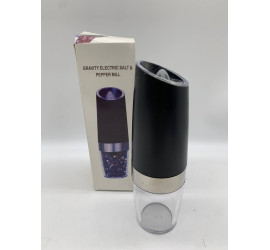 Гравитационная электрическая мельница для специй Spice bottle electronic BLACK (48)