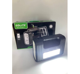 Фонарь аккумуляторный GDLITE GD-8017LI портативная солнечная станция (16)