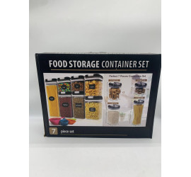 Набор пластиковых контейнеров для круп Food storage container 7 контейнеров (12)