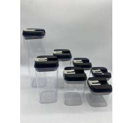 Набор пластиковых контейнеров для круп Food storage container 7 контейнеров (12)