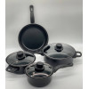 Набор посуды 13 предметов Dessini Regina 2103 BLACK (10)