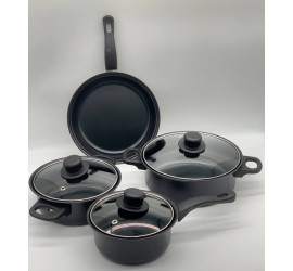 Набор посуды 13 предметов Dessini Regina 2103 BLACK (10)