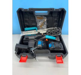 Аккумуляторная цепная пила 12 дюймов Electric SAW BLUE (4)