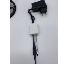Светодиодная лента LED RGB 5м с пультом и блоком питания (100)