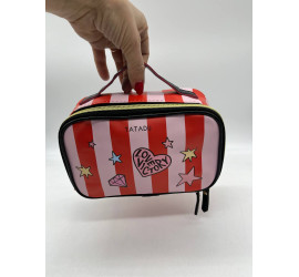 Косметичка органайзер для косметики Make up bag RED (300)