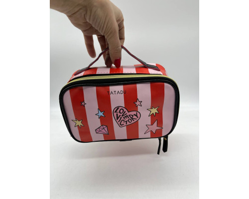 Косметичка органайзер для косметики Make up bag RED (300)