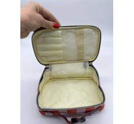 Косметичка органайзер для косметики Make up bag RED (300)