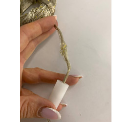 Гирлянда Конский хвост от USB 5 метра 1000 LED 20 нитей ТЕПЛЫЙ (100)