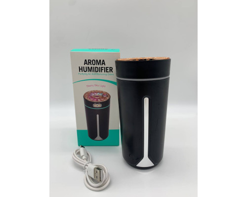 Беспроводной автомобильный увлажнитель воздуха USB Aroma BLACK (100)