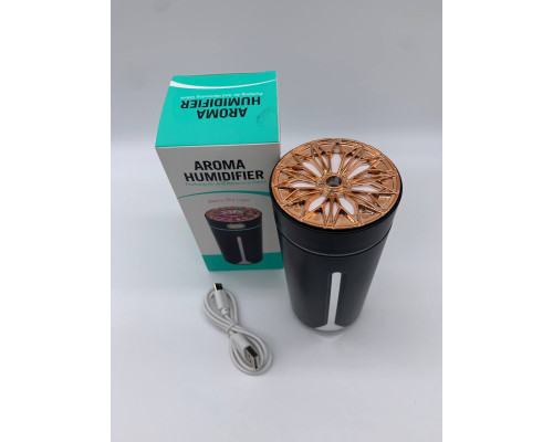 Беспроводной автомобильный увлажнитель воздуха USB Aroma BLACK (100)