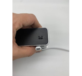 Цифровые часы с беспроводной зарядкой Digital clock wireless charging (40)