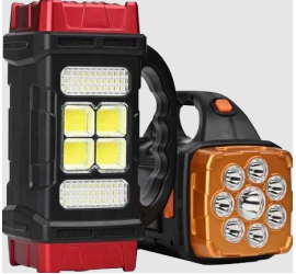 Фонарь аккумуляторный LED Hurry Bolt HB-1678 с солнечной панелью (40)