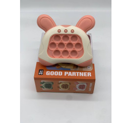 Игрушка антистресс Pop it PRO Rabbit Pink (60)