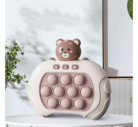 Игрушка антистресс Pop it PRO Bear Brown (120)